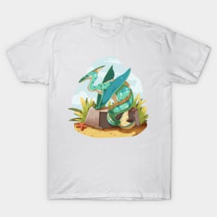 Pterodactyl mermaid T-Shirt